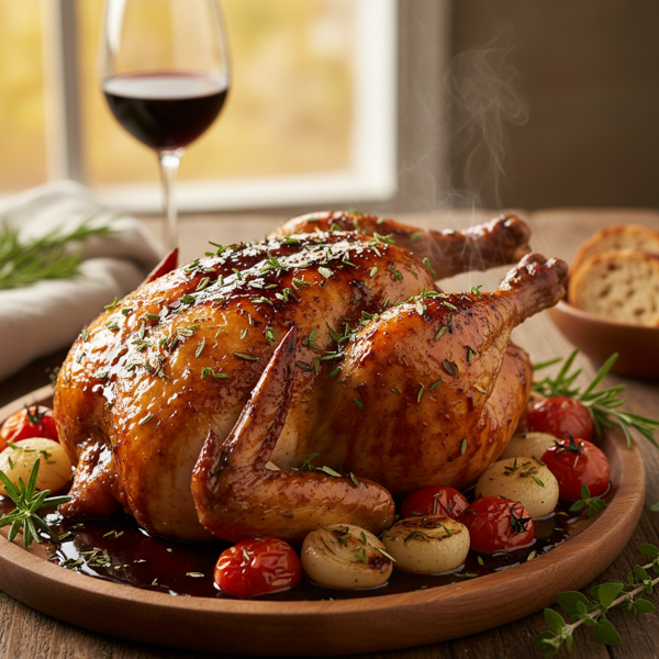 Herb-Infused Balsamic Glazed Chicken recipe