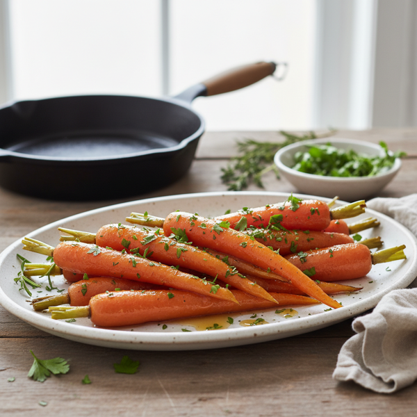 Herb-Infused Caramelized Carrots recipe