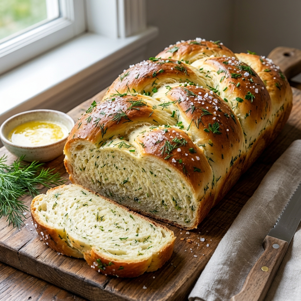 Herb-Infused Dill Bread recipe