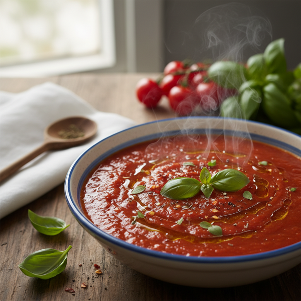 Herb-Infused Fat-Free Tomato Sauce recipe