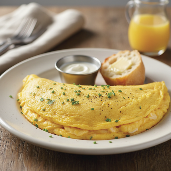 Herb-Infused French Omelette recipe