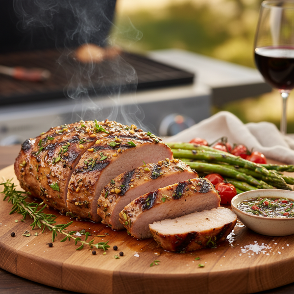 Herb-Infused Grilled Pork Tenderloin recipe