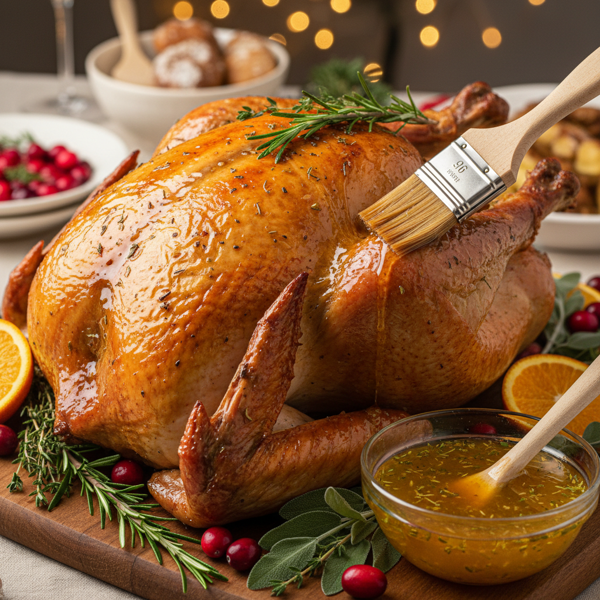 Herb-Infused Holiday Turkey Baste recipe
