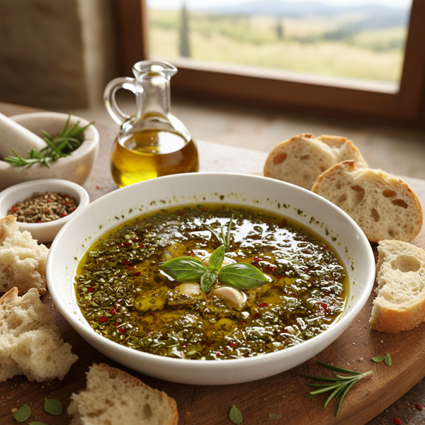 Herb-Infused Italian Bread Dip recipe