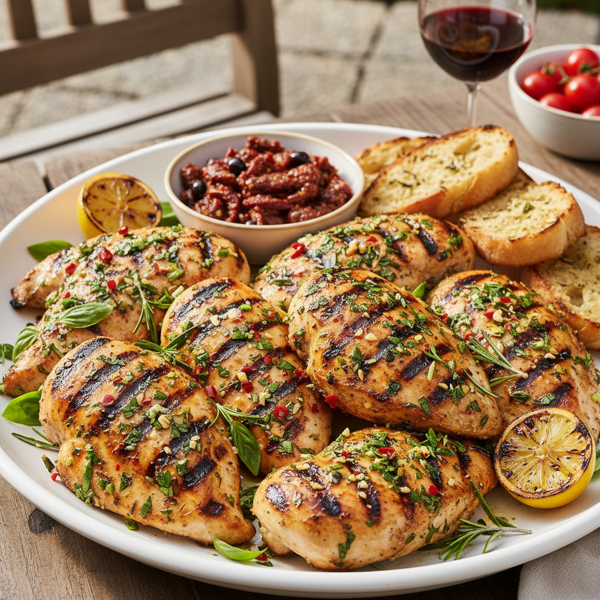 Herb-Infused Italian Grilled Chicken recipe