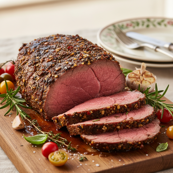 Herb-Infused Italian Roast Beef recipe