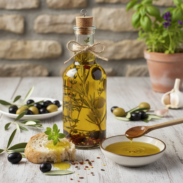 Herb-Infused Mediterranean Olive Oil recipe