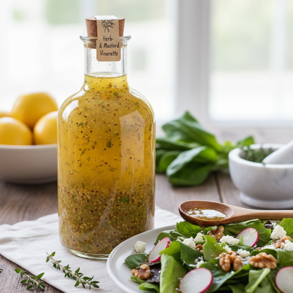 Herb-Infused Mustard Vinaigrette recipe