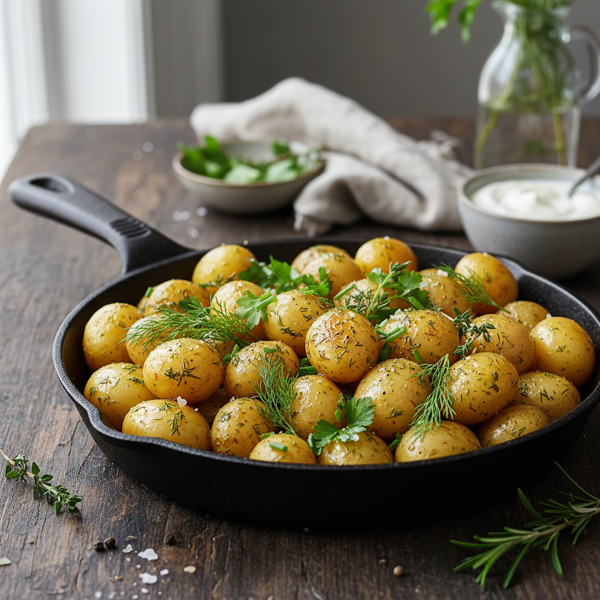 Herb-Infused Nordic Potatoes recipe
