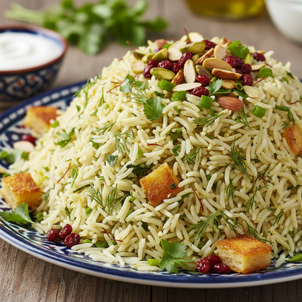Herb-Infused Persian Basmati Delight recipe