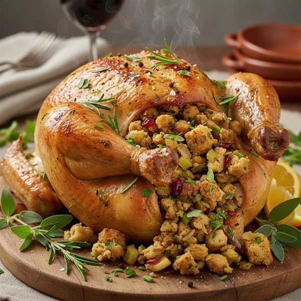 Herb-Infused Poultry and Stuffing Blend recipe