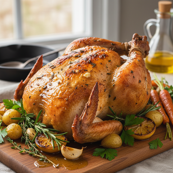 Herb-Infused Roast Chicken recipe