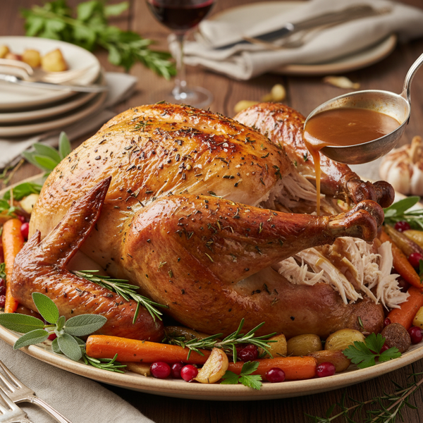 Herb-Infused Roast Turkey Delight recipe