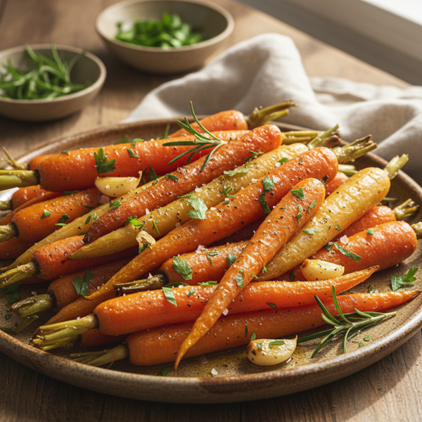 Herb-Infused Roasted Carrots recipe