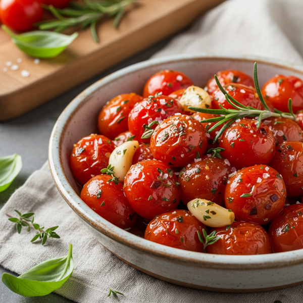 Herb-Infused Roasted Cherry Tomatoes recipe