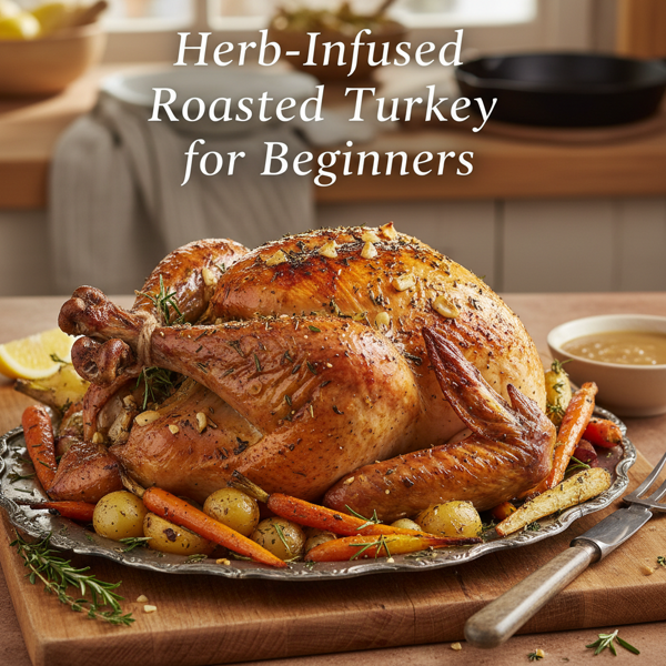 Herb-Infused Roasted Turkey for Beginners recipe