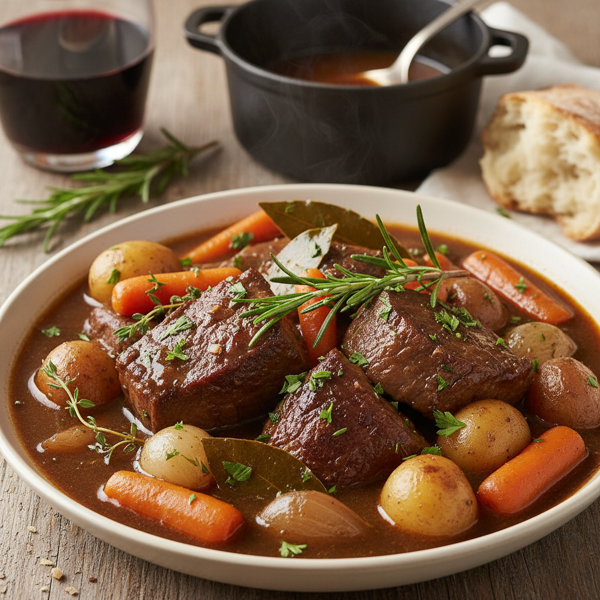 Herb-Infused Rosemary Beef Stew recipe