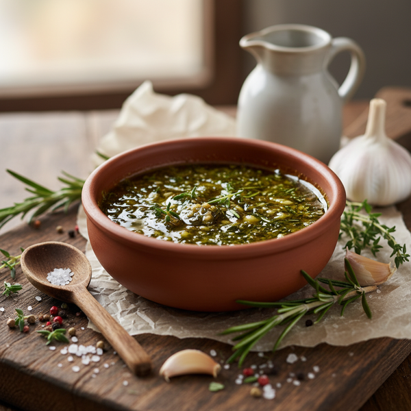 Herb-Infused Rosemary Garlic Sauce recipe