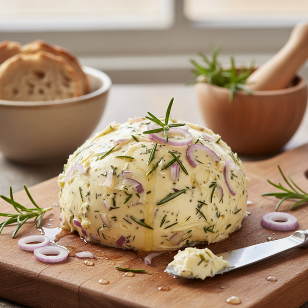 Herb-Infused Rosemary Shallot Butter recipe