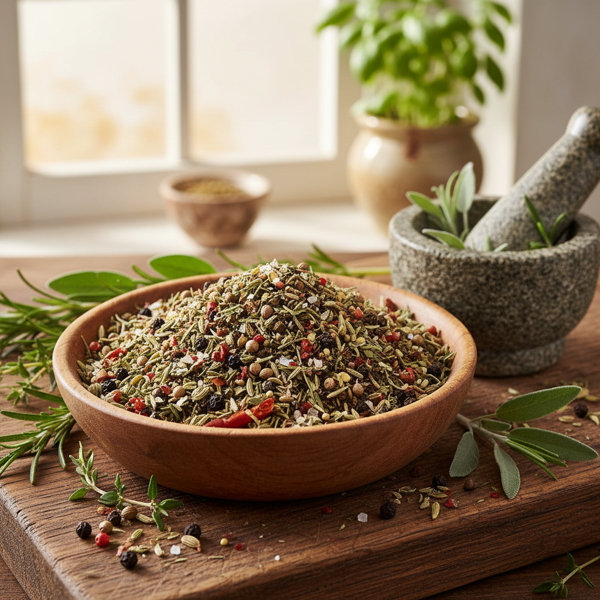 Herb-Infused Rustic Spice Blend recipe
