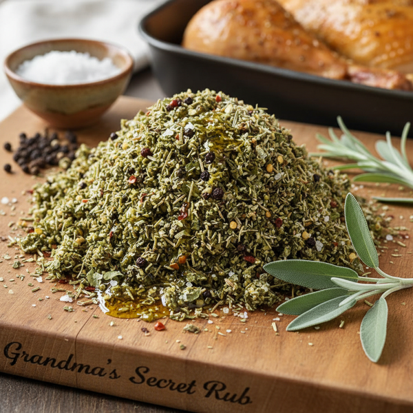 Herb-Infused Sage Rub for Roasting Turkey recipe