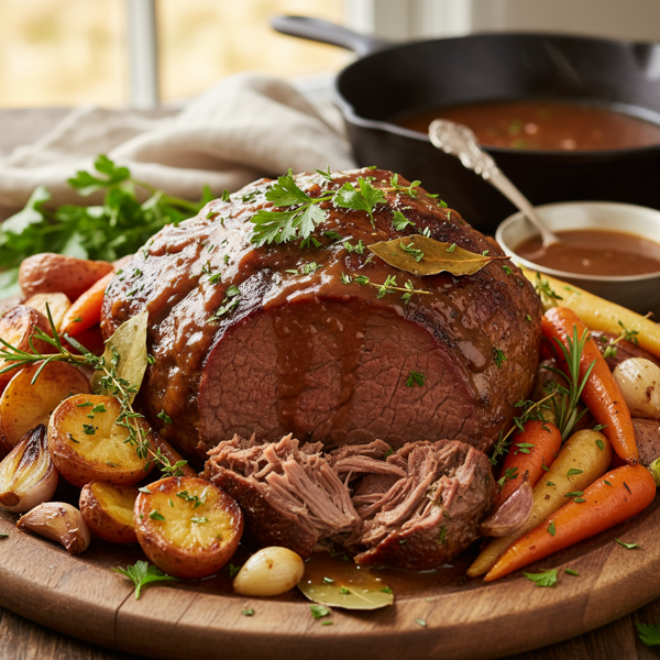 Herb-Infused Savory Pot Roast recipe
