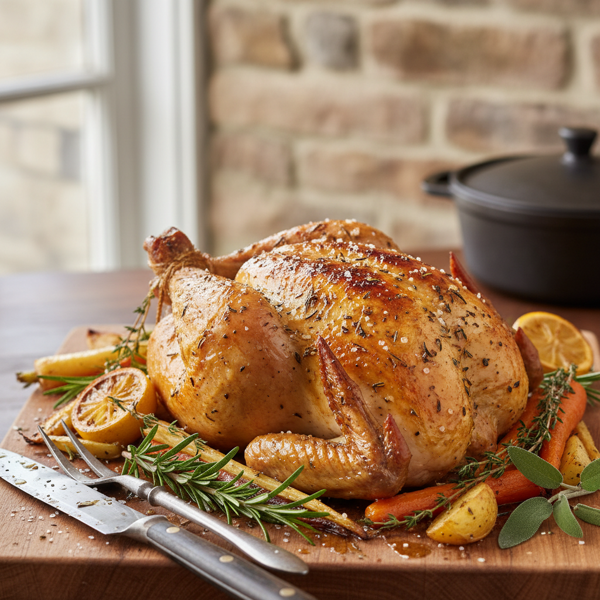 Herb-Infused Slow-Baked Chicken recipe