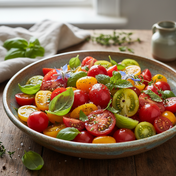 Herb-Infused Summer Tomato Medley
