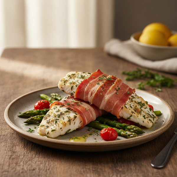 Herb-Infused Tilapia Wrapped in Prosciutto recipe