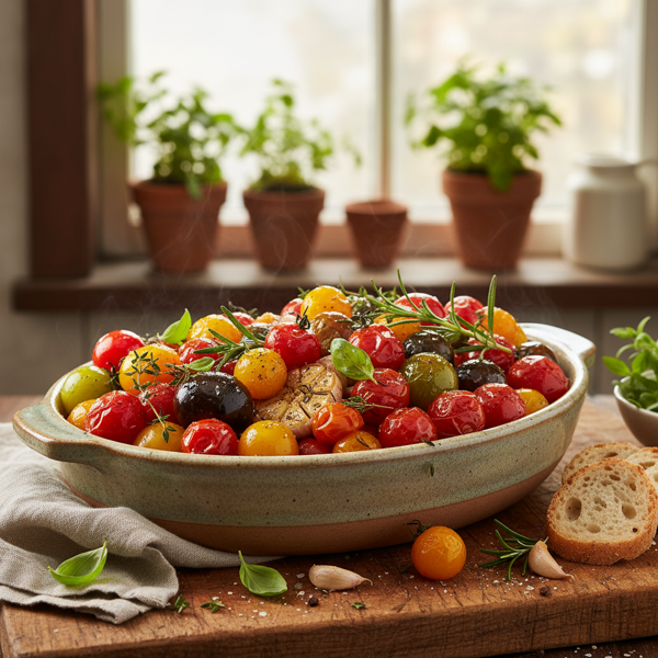 Herb-Infused Tomato Medley recipe