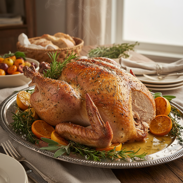 Herb & Citrus Infused Roast Turkey recipe