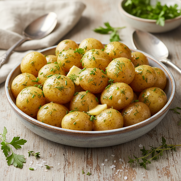 Herbed Butter New Potatoes recipe