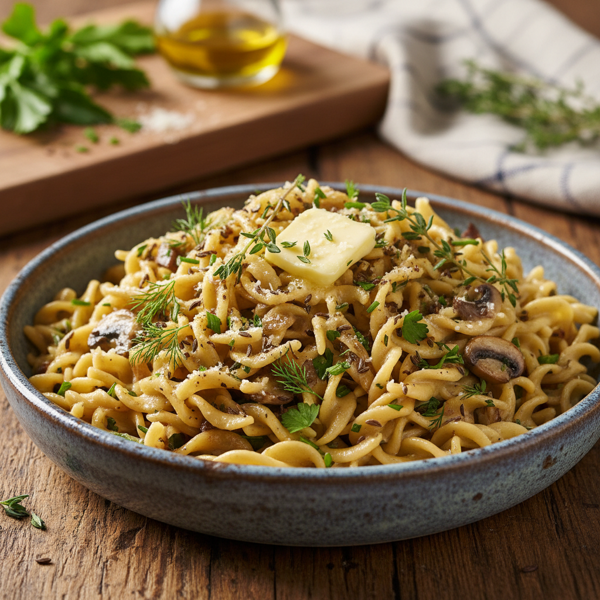 Herbed Caraway Noodle Delight recipe