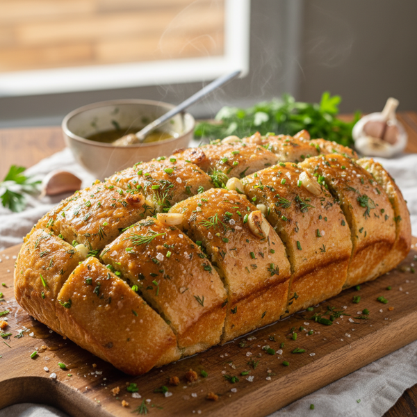 Herbed Garlic Butter Bread recipe