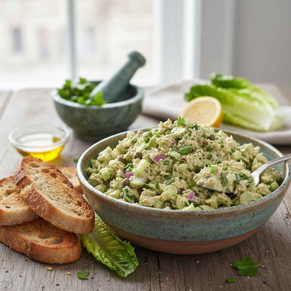 Herbed Green Goddess Tuna Delight recipe