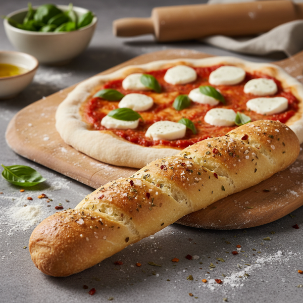 Herbed Italian Breadsticks & Versatile Pizza Crust recipe