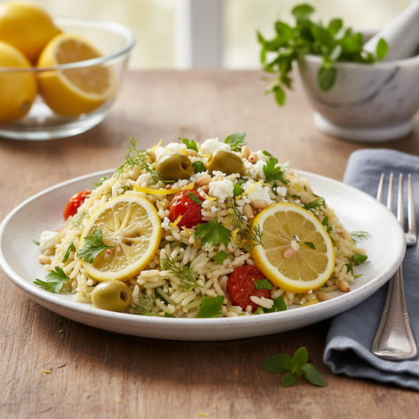 Herbed Lemon Rice Delight recipe