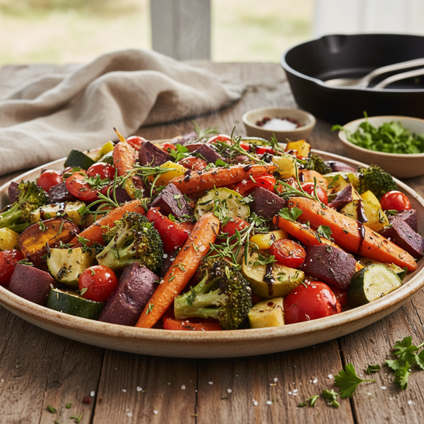 Herbed Roasted Vegetable Medley recipe