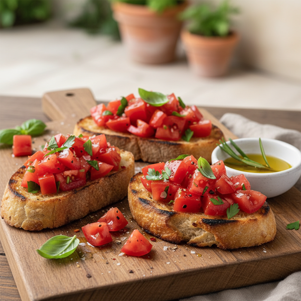 Herbed Tomato Bruschetta recipe