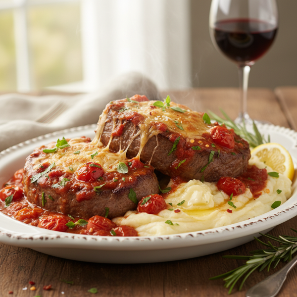 Herbed Tomato Swiss Steak recipe