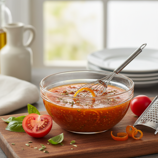 Herbed Tomato Zest Dressing recipe