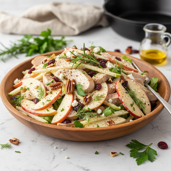 Herbed Turkey & Apple Salad recipe