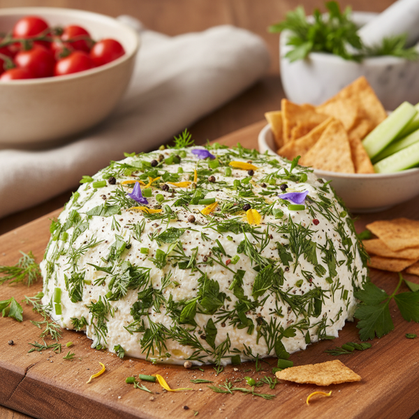 Herbed Yogurt Cheese Delight recipe