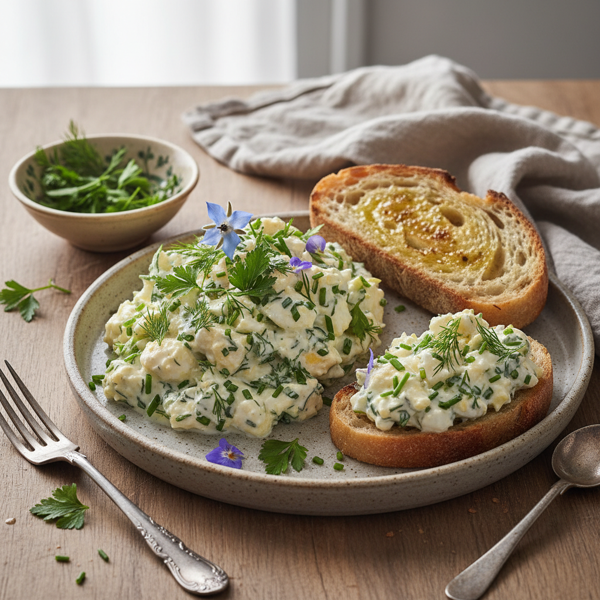 Herbed Yogurt Egg Salad Delight recipe