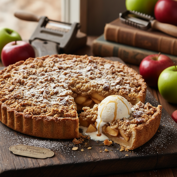 Heritage Crunchy Apple Crumble Pie recipe