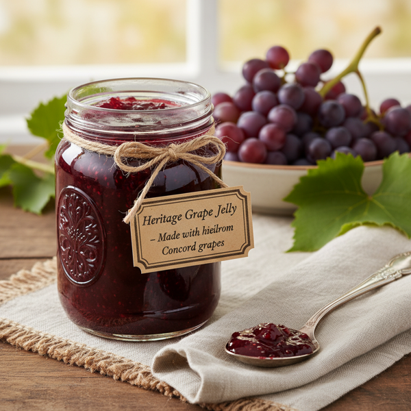 Heritage Grape Jelly recipe