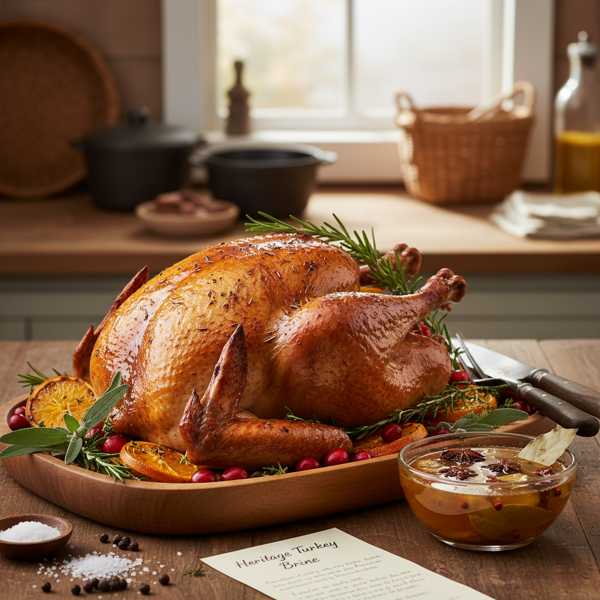 Heritage Turkey Brine Recipe recipe