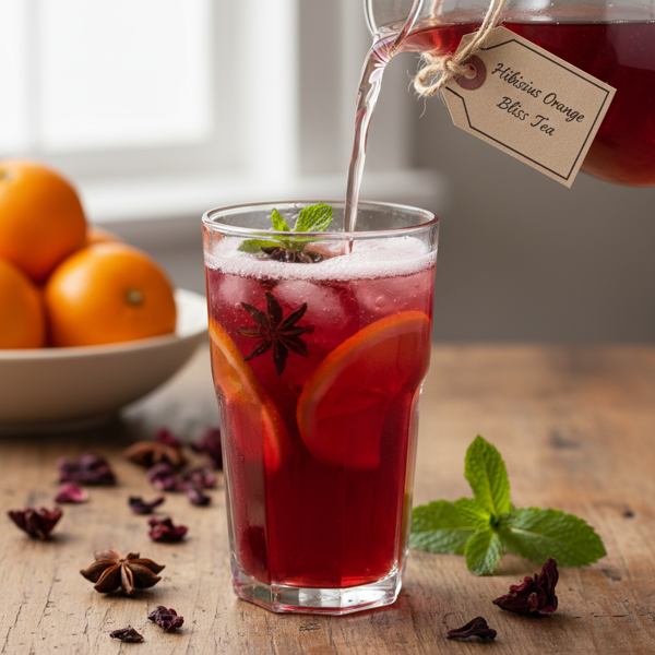 Hibiscus Orange Bliss Tea recipe