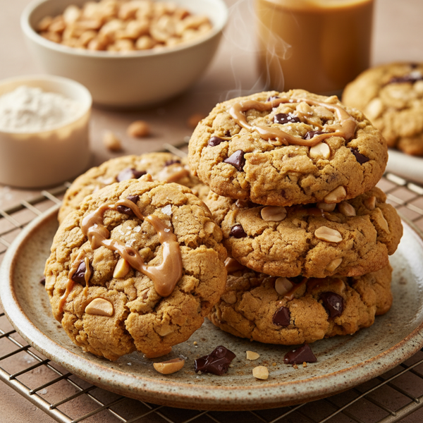 High-Protein Peanut Butter Power Cookies recipe