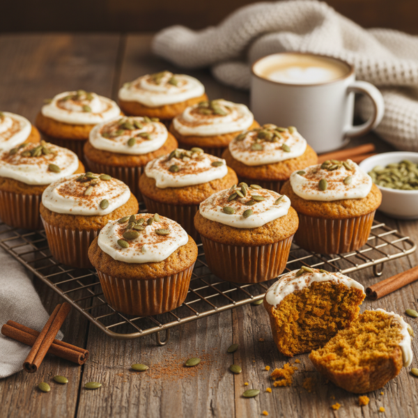 High-Protein Pumpkin Spice Muffins recipe
